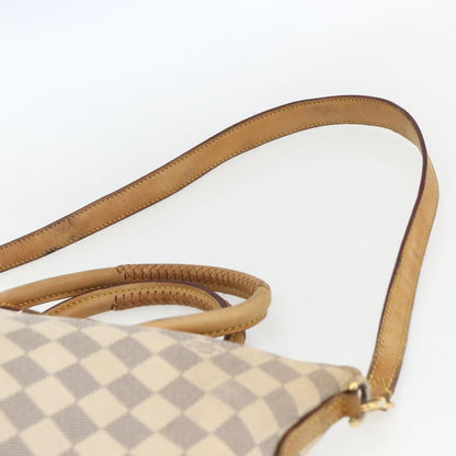 Louis Vuitton Riviera Damier, Beige, Canvas, Handbag