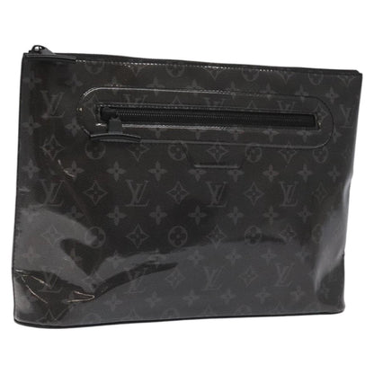 Louis Vuitton Pochette Cosmos Limited Edition Monogram Glaze Canvas, Black, Canvas, Clutch