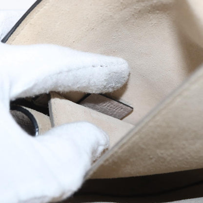 Chloe Drew Crossbody Bag Leather, BEIGE, LEATHER, Shoulder bag