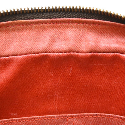 Louis Vuitton Trousse Toilette Damier Canvas, Brown, Canvas, Clutch