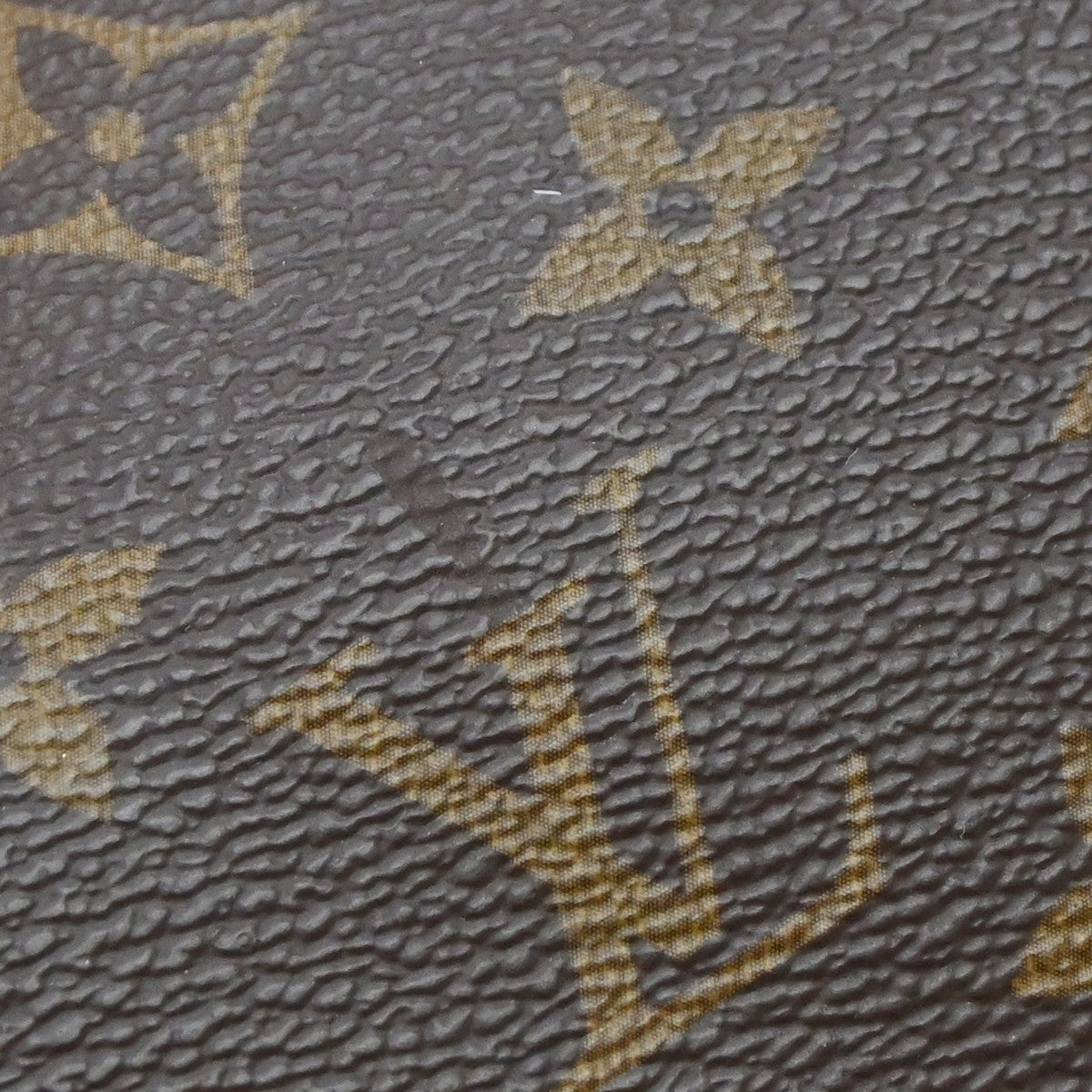 Louis Vuitton Pallas Monogram Canvas with Leather, Brown, Canvas, Tote Bag
