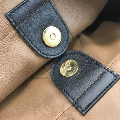 Gucci Rajah Chain Tote Suede, Brown, Suede, Tote Bag