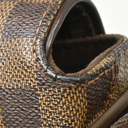 Louis Vuitton Brooklyn Damier Ebene, Brown, Canvas, Shoulder Bag