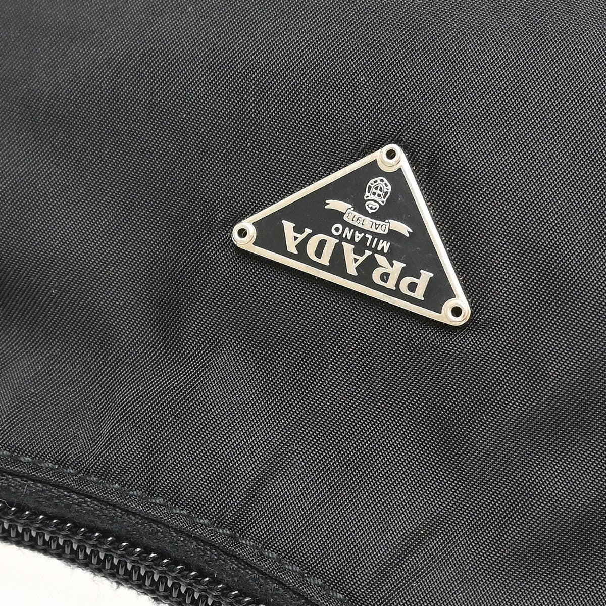 Prada Hobo Tessuto, Black, Nylon, Handbag