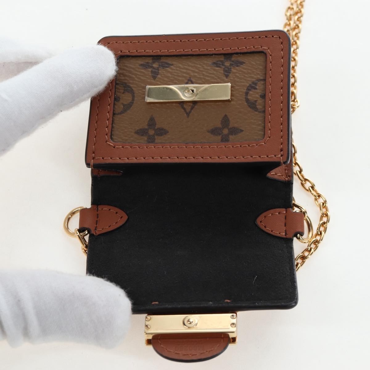 Louis Vuitton Dauphine Reverse Monogram Canvas, Brown, Canvas, Shoulder Bag