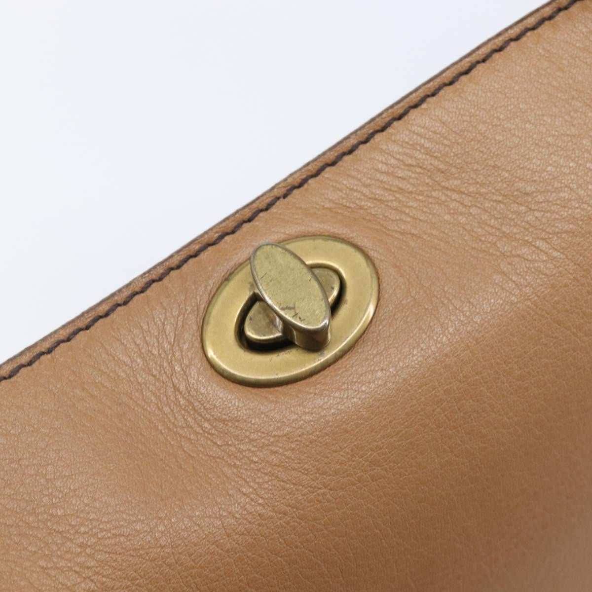 Miu Miu Beau Top Handle Leather, Brown, Leather, Handbag