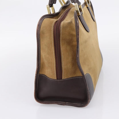 Loewe Amazona Suede, Beige, Suede, Handbag
