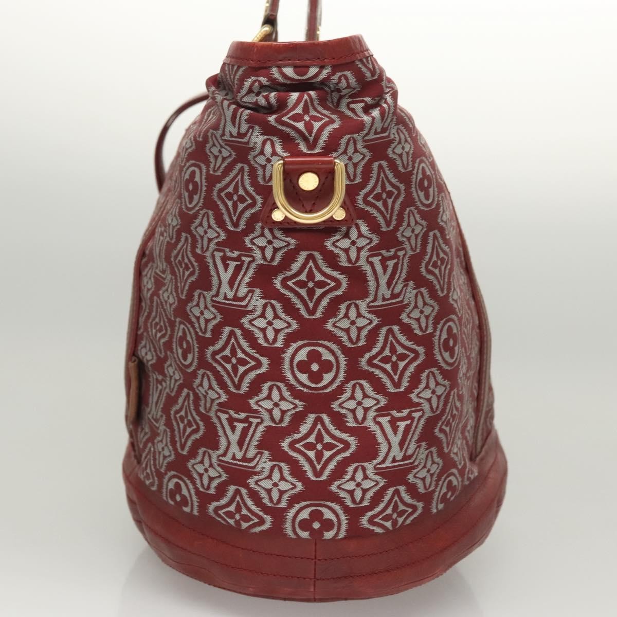 Louis Vuitton Aviator Limited Edition Monogram Jacquard, Burgundy, Canvas, Handbag