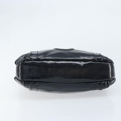 Salvatore Ferragamo Gancini Handle Tote Leather, Black, Leather, Handbag