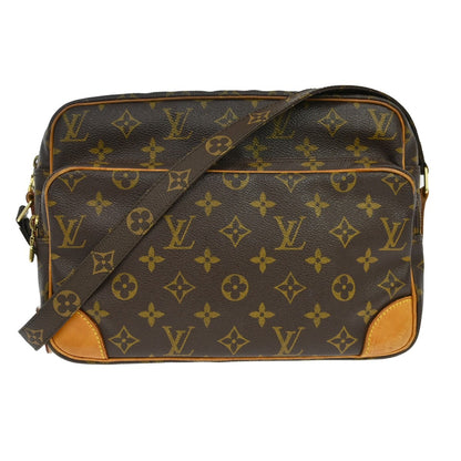 Louis Vuitton Nil Messenger Monogram Canvas, Brown, Canvas, Shoulder Bag