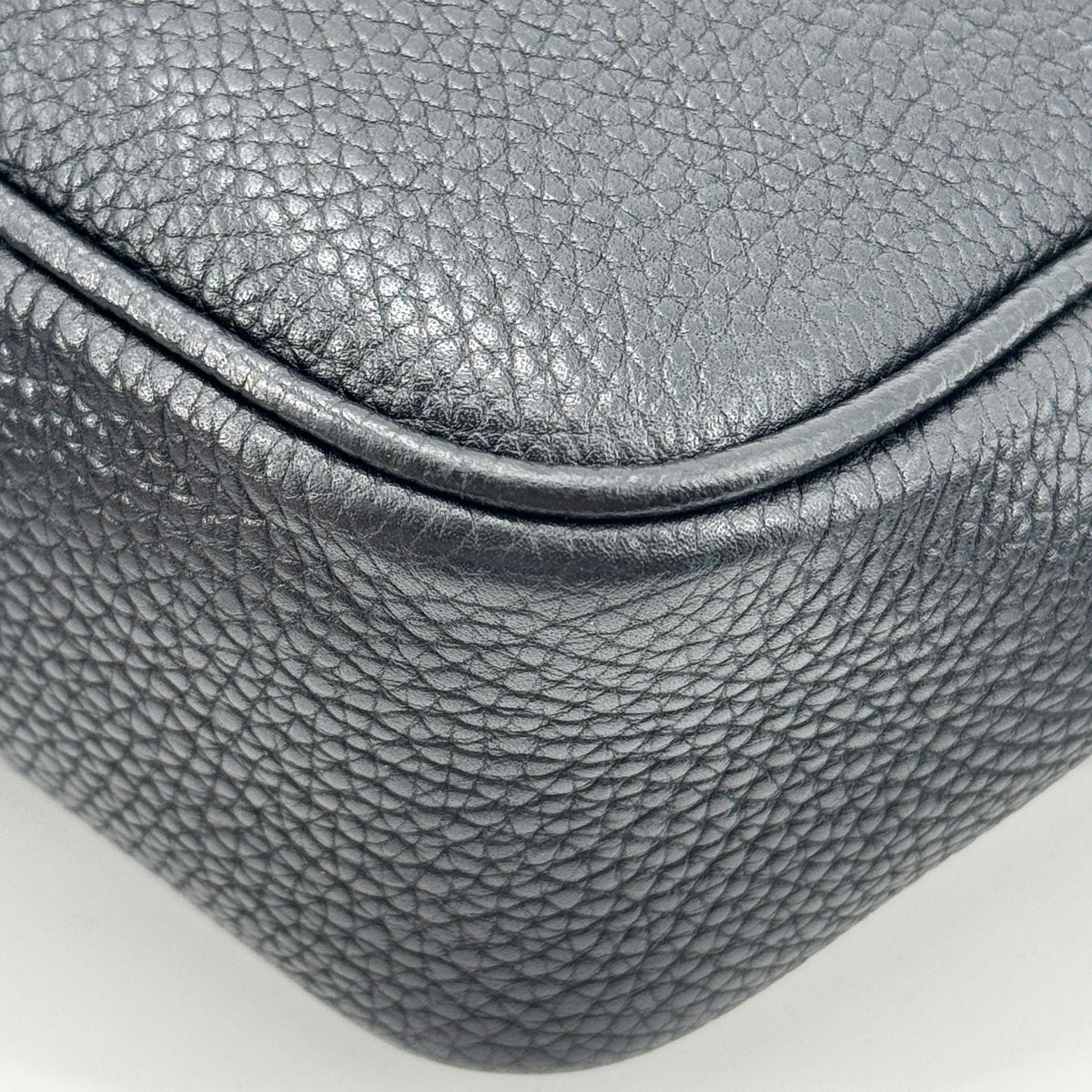 Gucci Soho Disco Leather, Black, Leather, Crossbody Bag