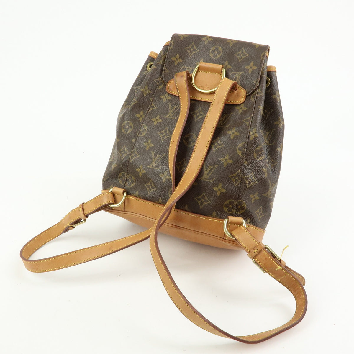 Louis Vuitton Montsouris Monogram Canvas, Brown, Canvas, Backpack