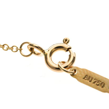 Tiffany & Co. Heart Key Pendant 18K Rose Gold with Diamonds, Gold, Pink Gold, Necklace