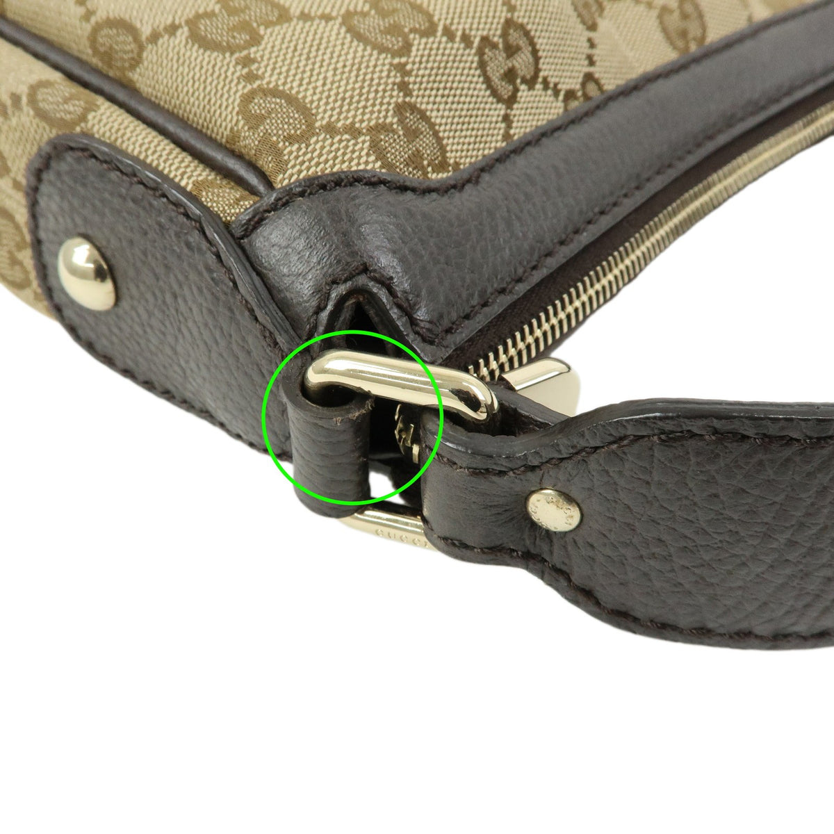 Gucci Sukey Hobo GG Canvas with Leather, Beige, Canvas, Shoulder Bag