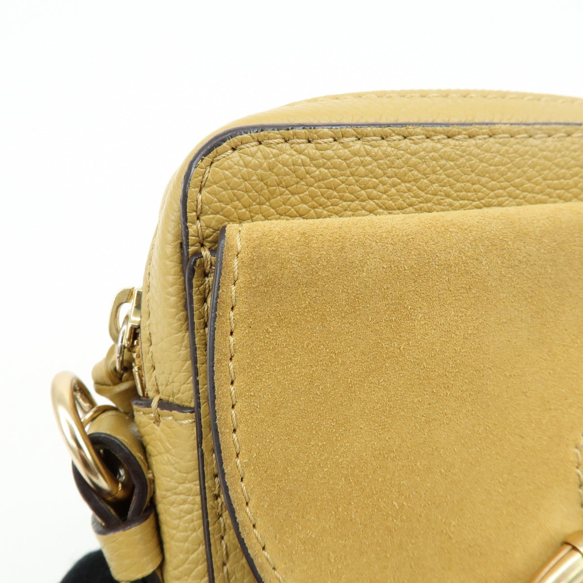 Chloe Vintage Leather, Beige, Leather, Shoulder Bag