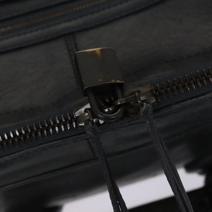 Balenciaga Trolley Rolling Classic Studs Luggage Leather, Khaki, Leather, Travel Bag
