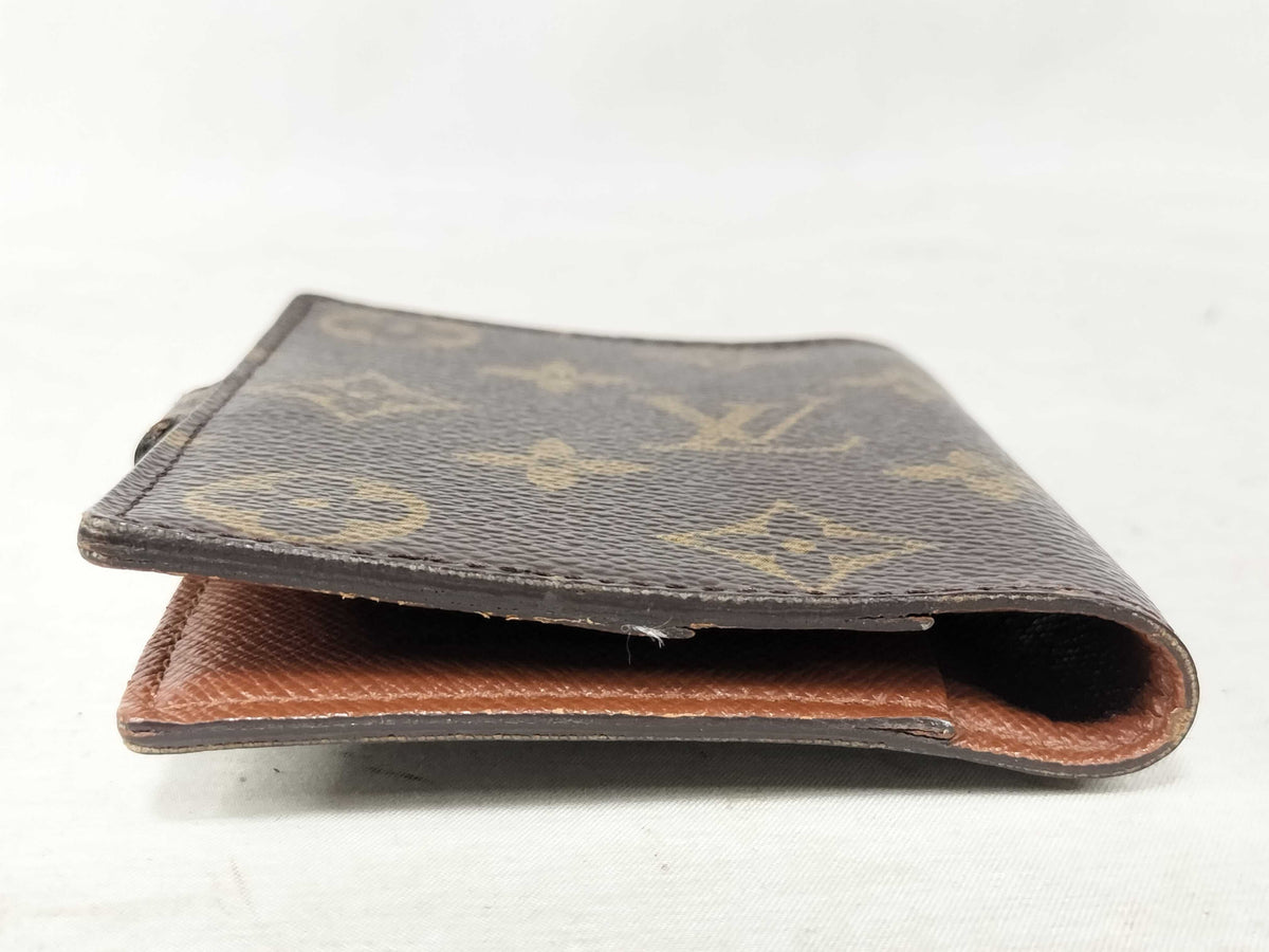 Louis Vuitton Viennois Monogram Canvas, Brown, Canvas, Card Holder