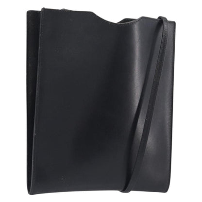 Hermes Onimaitou Leather, Black, Leather, Shoulder Bag