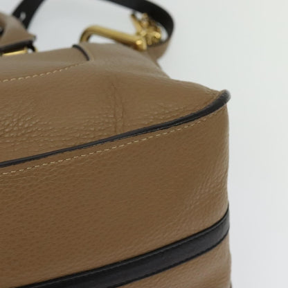 Chloe Hailey Leather, Beige, Leather, Handbag