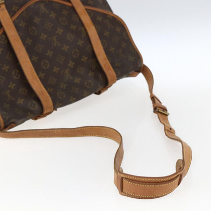 Louis Vuitton Saumur Monogram Canvas, Brown, Canvas, Shoulder Bag