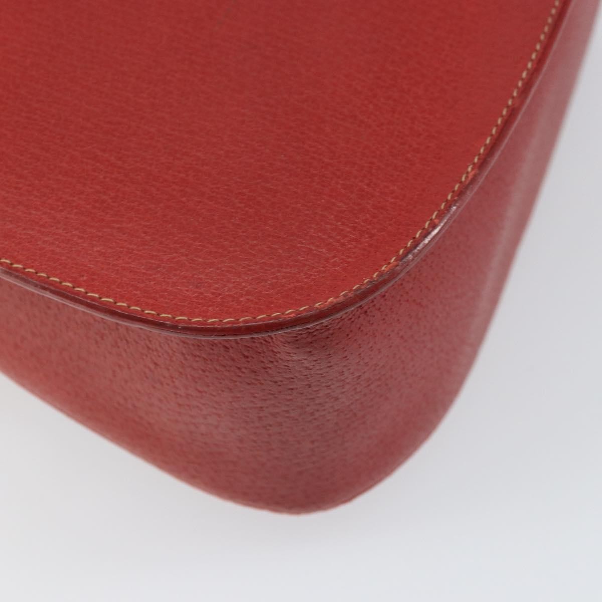 Gucci Vintage Leather, Red, Leather, Shoulder Bag