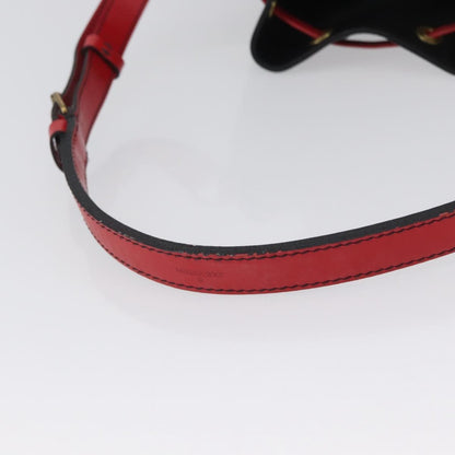 Louis Vuitton Bicolor Noe Epi Leather, Black, Leather, Shoulder Bag