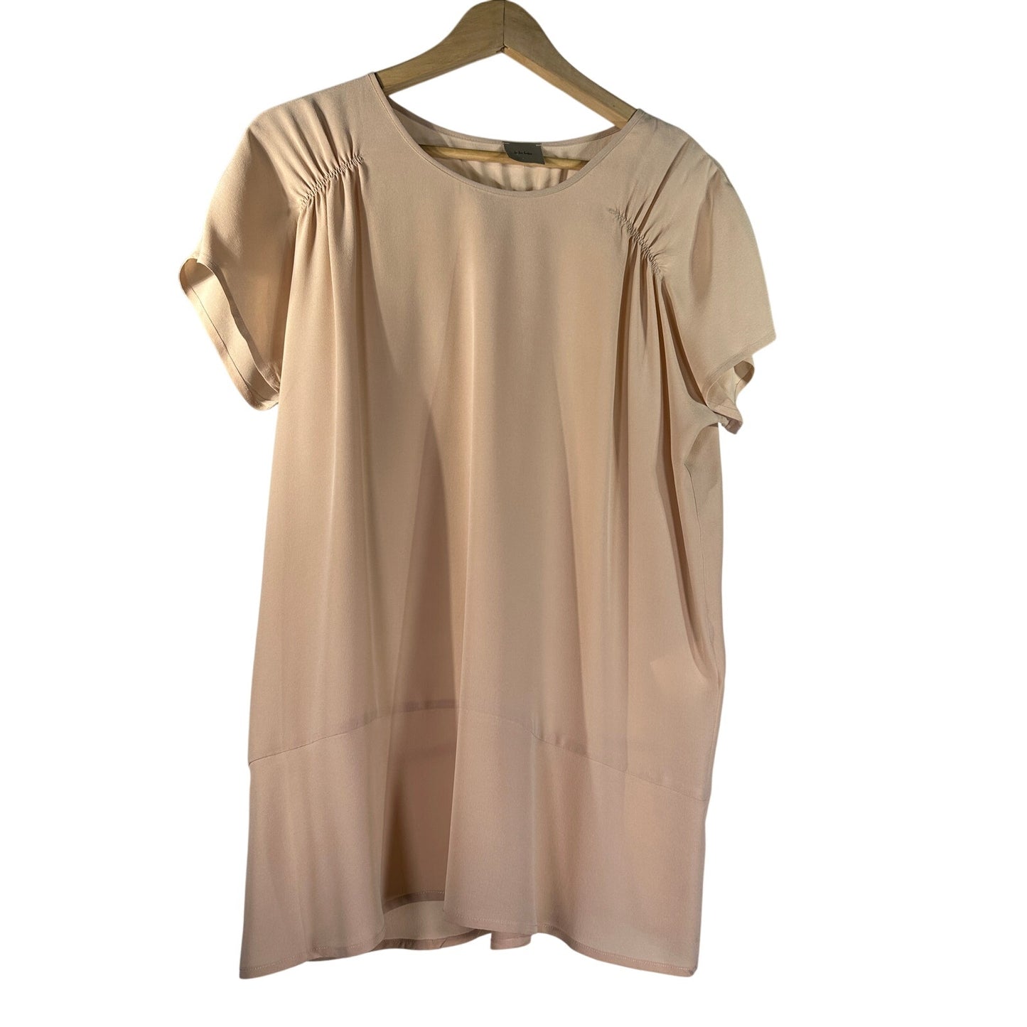 DRIES VAN NOTEN Ruched Blouse Gray