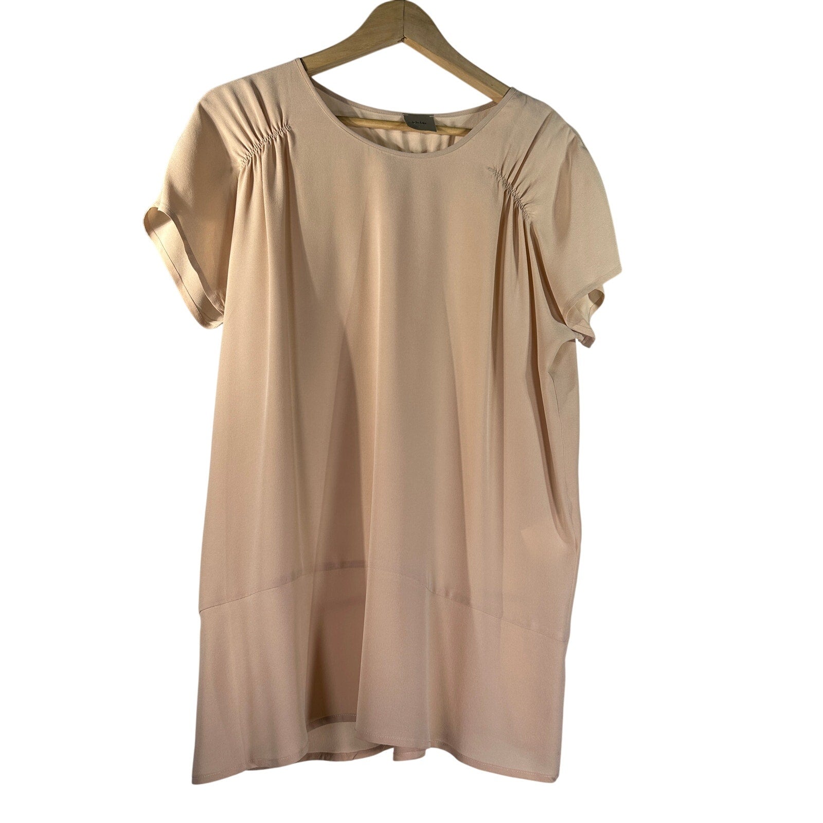 DRIES VAN NOTEN Ruched Blouse Gray