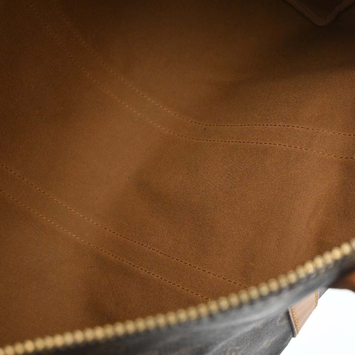 Louis Vuitton Keepall Monogram Canvas, Brown, Canvas, Travel Bag
