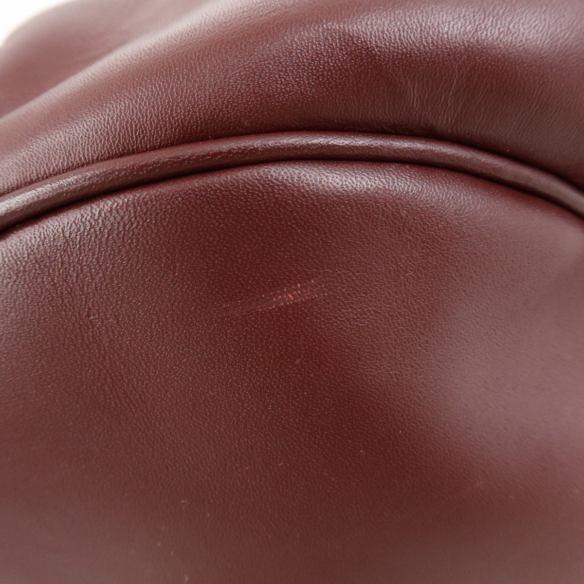 Cartier Must de Cartier Leather, Burgundy, Leather, Shoulder Bag