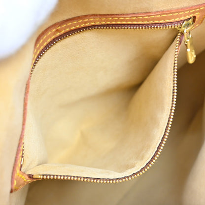 Louis Vuitton Looping Monogram Canvas, Brown, Canvas, Handbag