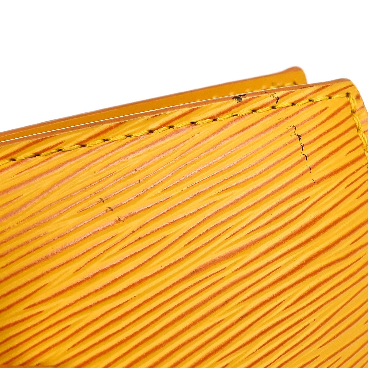 Louis Vuitton Saint Jacques Epi Leather, Yellow, Leather, Shoulder Bag