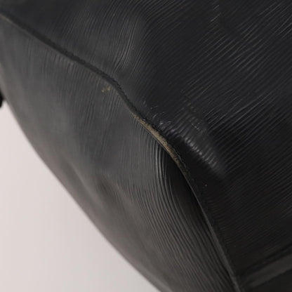 Louis Vuitton Keepall Epi Leather, Black, Leather, Travel Bag