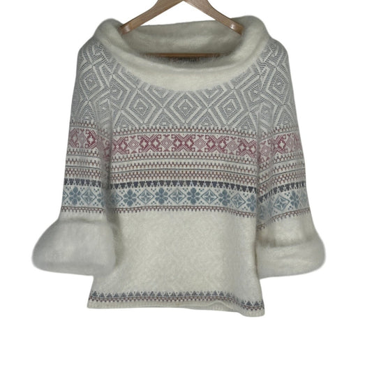 JOHN GALLIANO Fair Isle Angora Sweater