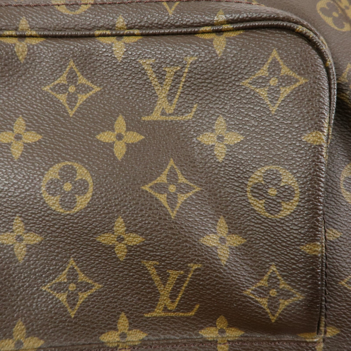 Louis Vuitton Vintage Montsouris Monogram Canvas, Brown, Canvas, Backpack
