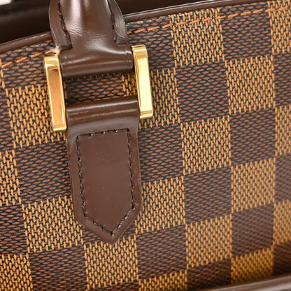 Louis Vuitton Sarria Damier Ebene, Brown, Canvas, Handbag