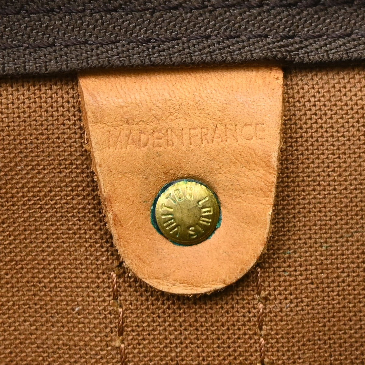 Louis Vuitton Keepall Monogram Canvas, Brown, Canvas, Travel Bag