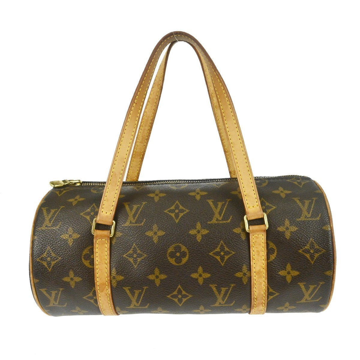 Louis Vuitton Papillon Monogram Canvas, Brown, Canvas, Handbag