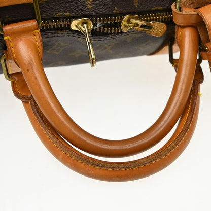 Louis Vuitton Keepall Bandouliere Monogram Canvas, Brown, Canvas, Travel Bag