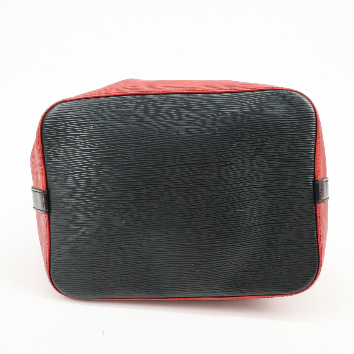 Louis Vuitton Bicolor Petit Noe Epi Leather, Red, Leather, Handbag