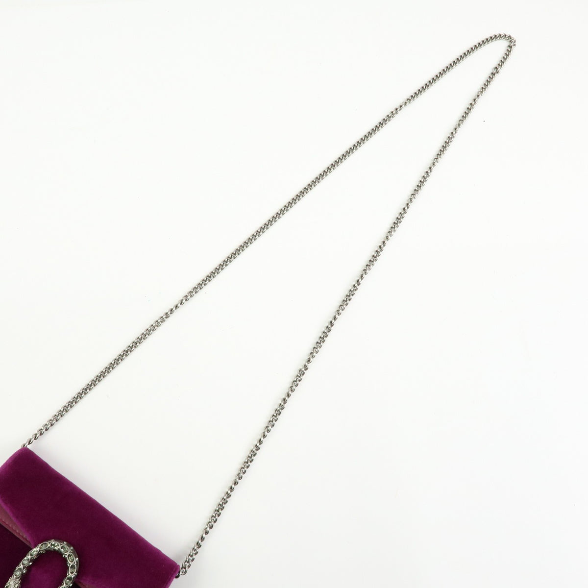 Gucci Dionysus Velvet, Purple, Velvet, Handbag