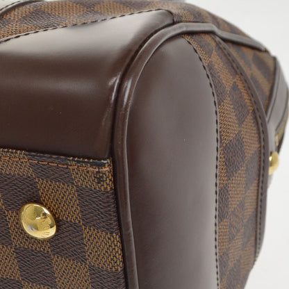 Louis Vuitton Berkeley Damier, Brown, Canvas, Handbag