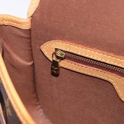Louis Vuitton Sologne Monogram, Brown, Canvas, Shoulder Bag