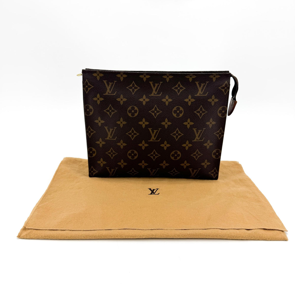 Louis Vuitton Toiletry Pouch NM Monogram Canvas, Brown, Canvas, Toiletry Case
