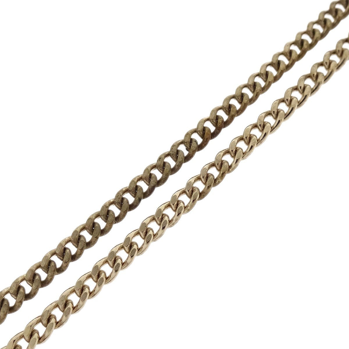 Chanel Square CC Pendant Metal, Gold, Gold Plated, Necklace