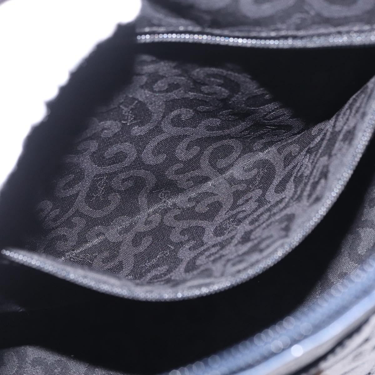 Saint Laurent Overseas Leather, Navy, Leather, Tote Bag