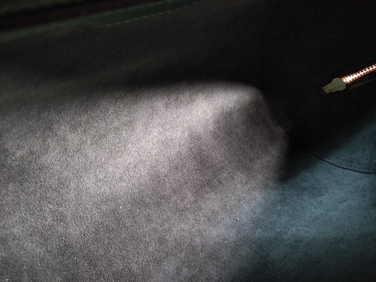 Louis Vuitton Soufflot Epi Leather, Green, Leather, Tote Bag