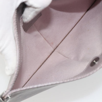 Louis Vuitton Demi Lune Pochette Epi Leather, Purple, Leather, Clutch
