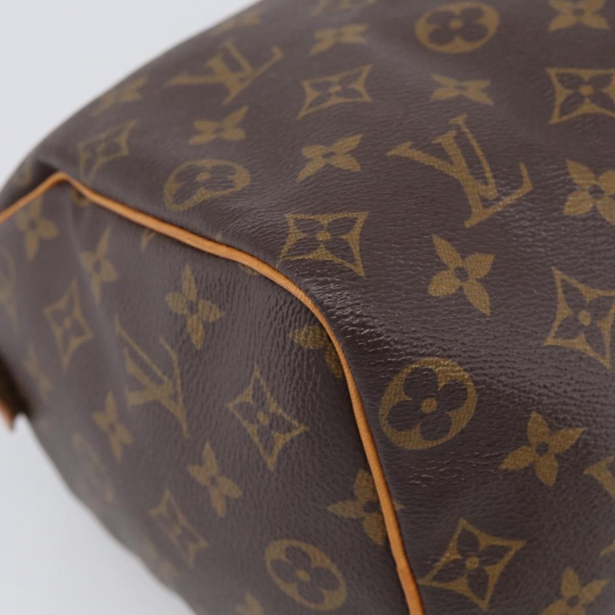 Louis Vuitton Speedy Monogram Canvas, Brown, Canvas, Handbag