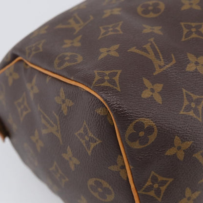 Louis Vuitton Speedy Monogram Canvas, Brown, Canvas, Handbag